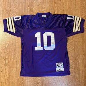 Minnesota Vikings Fran Tarkenton #10 Mitchell & Ness Purple 1975 Legacy Jersey